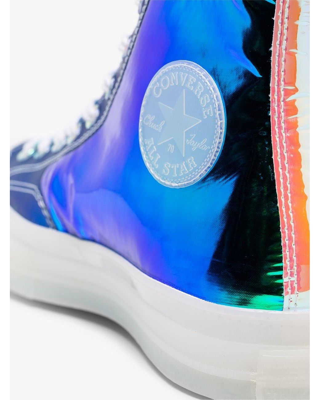 Empeorando intersección De confianza Converse Multicoloured Chuck High Top Holographic Sneakers in White for Men  | Lyst