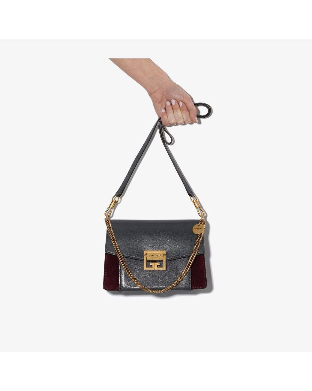 Givenchy Gv3 Two-toned Bag in Gray | Lyst