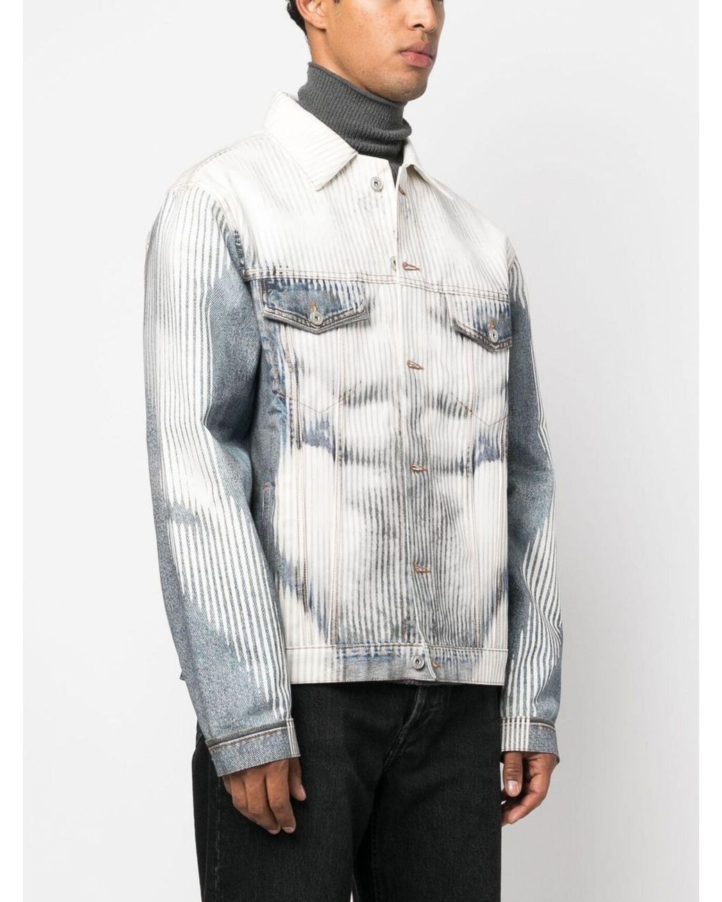 Y. Project X Jean Paul Gaultier Body Morph Denim Jacket Y. Project X Jean Paul Gaultier Body Morph Denim Jacket