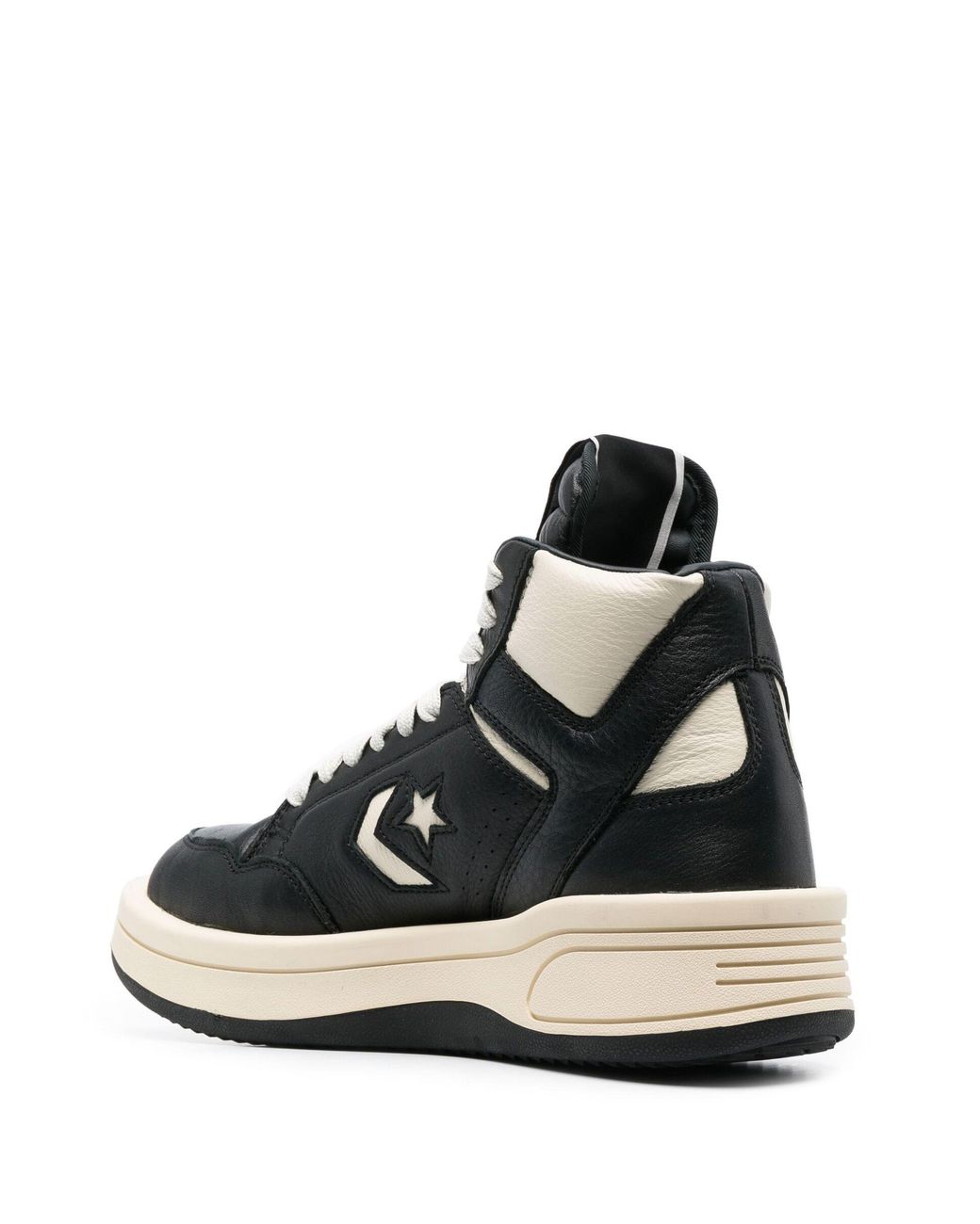 Converse X Drkshdw Turbowpn High-top Sneakers - Women's -  Rubber/fabric/calf Leather in Black | Lyst