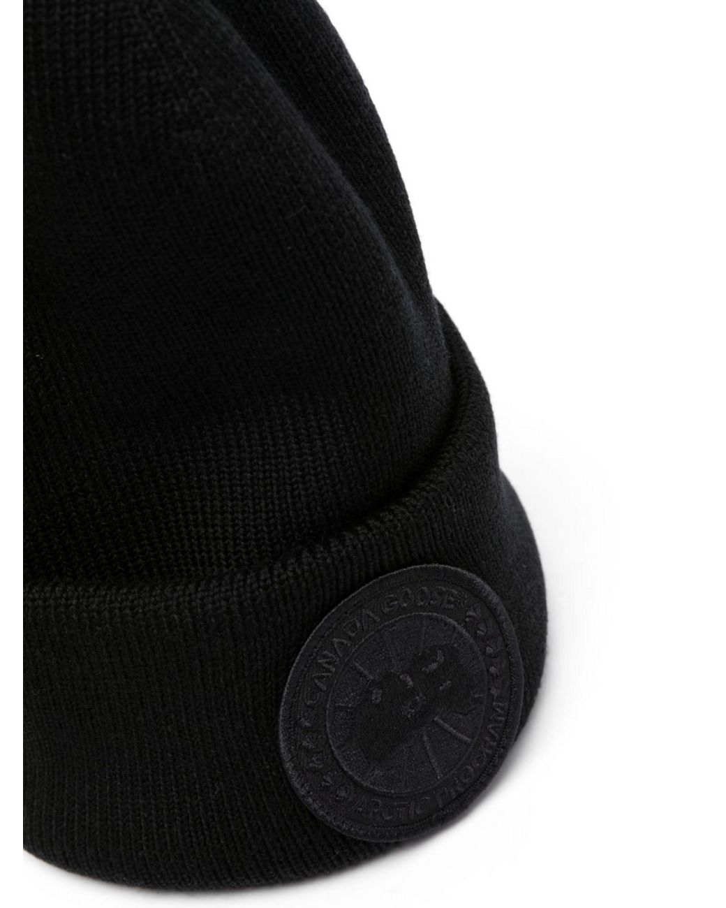 Canada Goose Arctic Disk Wool Beanie Hat - Farfetch