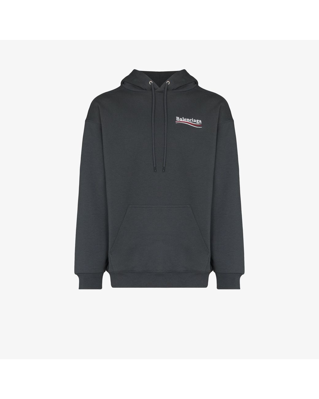 balenciaga political logo hoodie