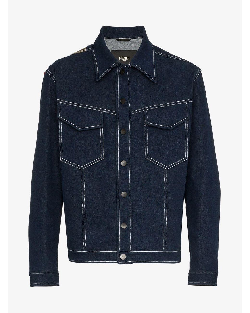 fendi-blue-Mens-Blue-Mens-Blue