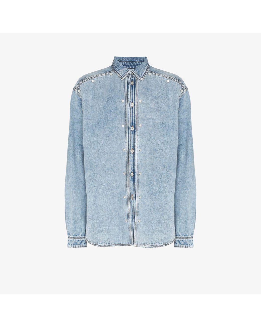 ために Y Project Blue Denim Snap Panel Shirtの通販 By スレイヤー S Shop ラクマ ジャン