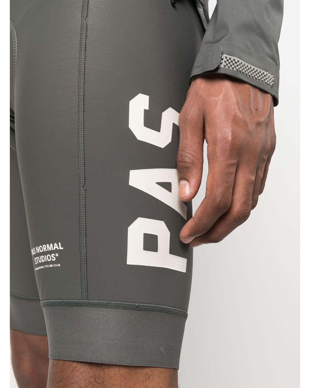 Pas Normal Studios Pas Deep Winter Cycling Bib Shorts in Gray for