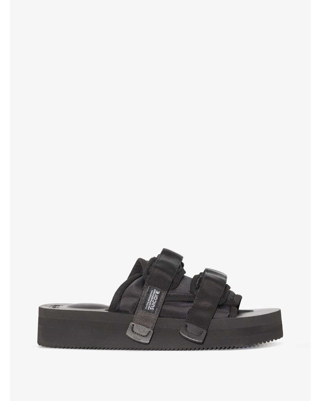 Suicoke MOTO-Cab fringed sandals - Blue