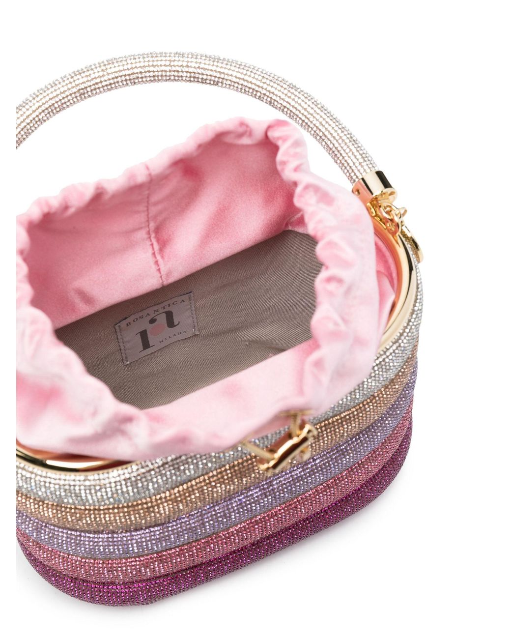 Rosantica Holli Crystal Fringe Top Handle Bag, Louis Vuitton Neverfull  Tote 400245