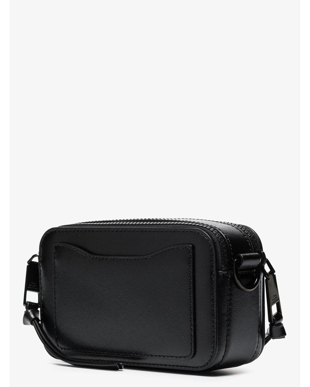 Snapshot leather crossbody bag Marc Jacobs Black in Leather - 31782811