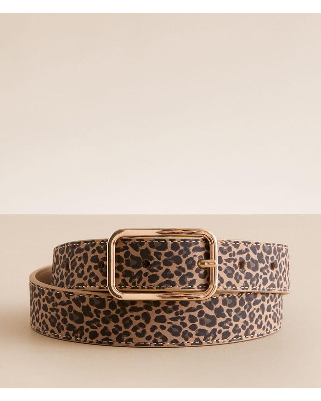 BKE Natural Cheetah Belt