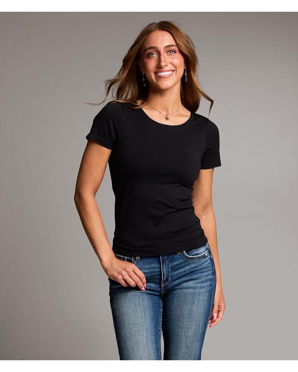 BKE Black Contour Top