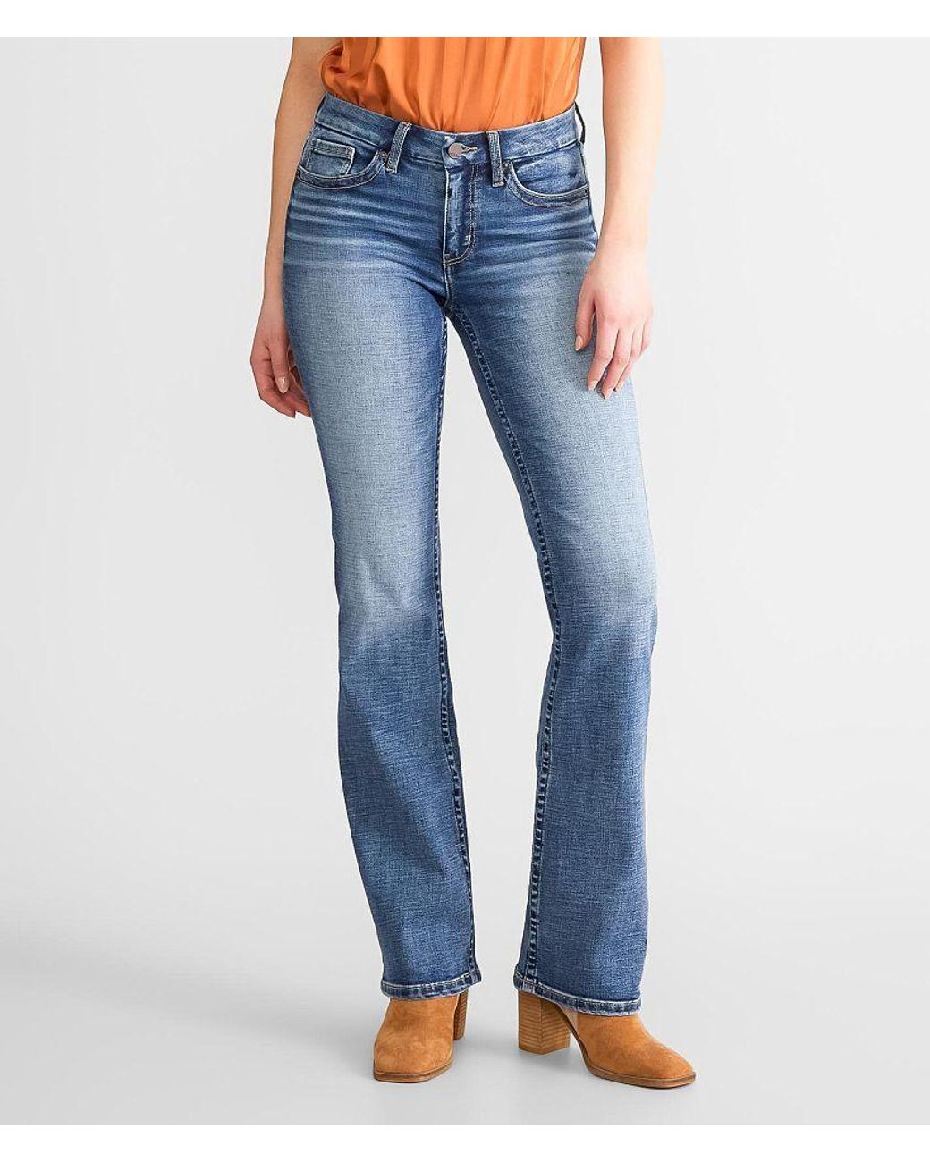 BKE Blue Payton Boot Stretch Jean