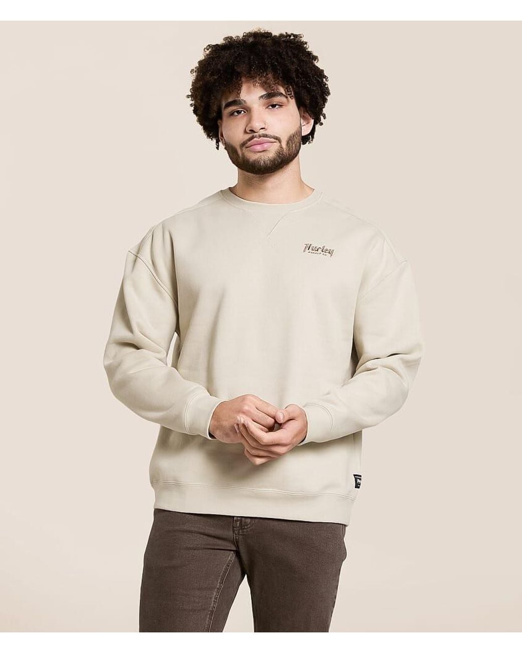 Hurley Natural Ironclad Heavyweight Pullover for men
