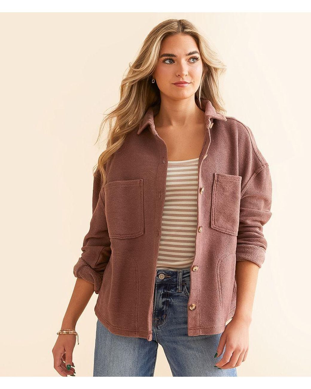 Billabong Brown Everytime Shacket