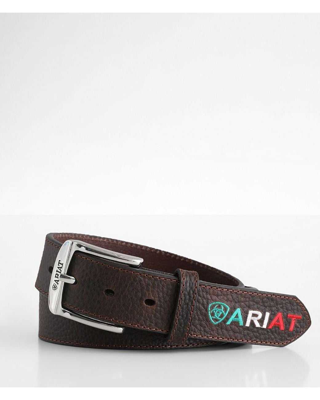 Ariat Brown Mexico Leather Belt for men