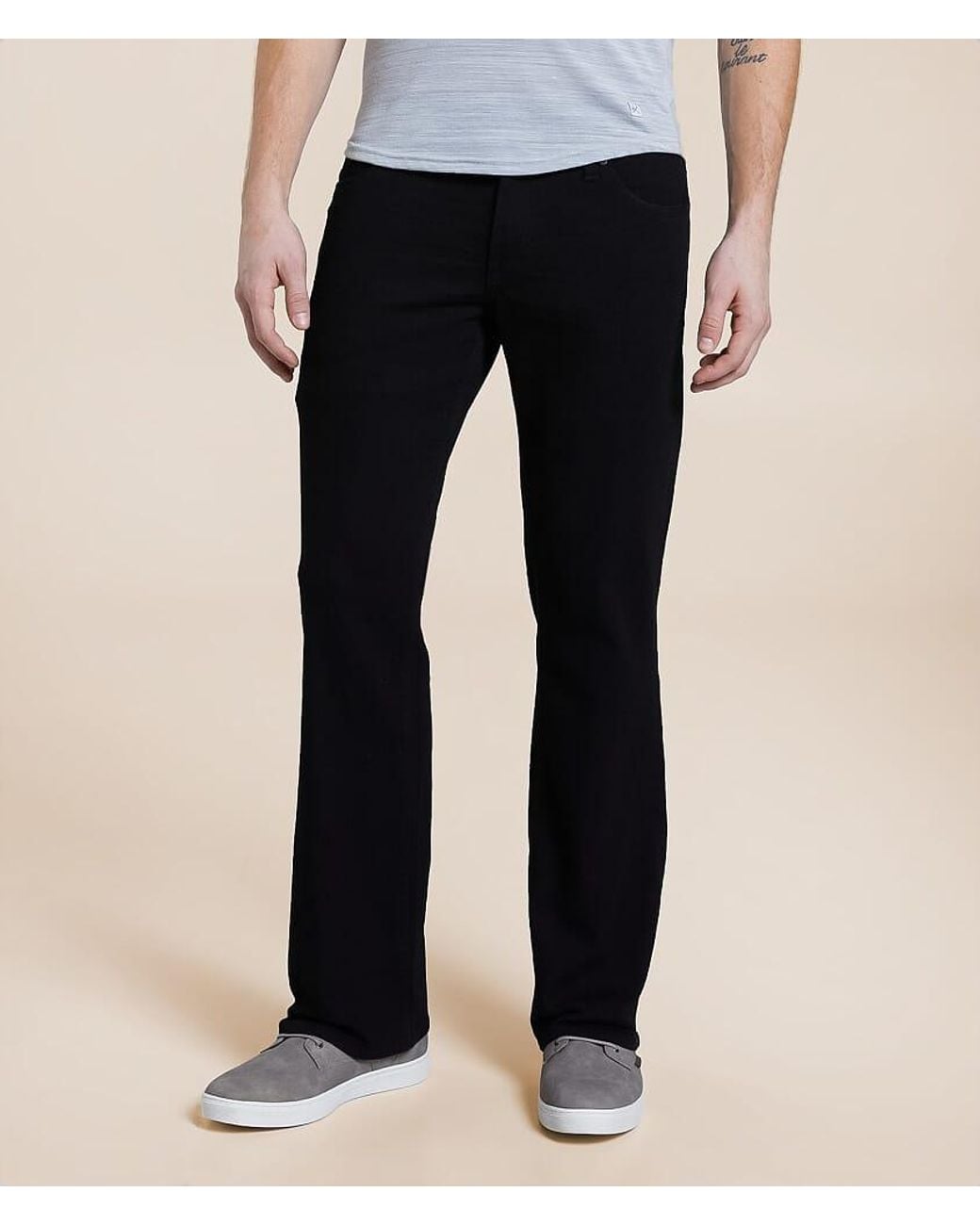 Reclaim Black Regular Boot Stretch Jean for men