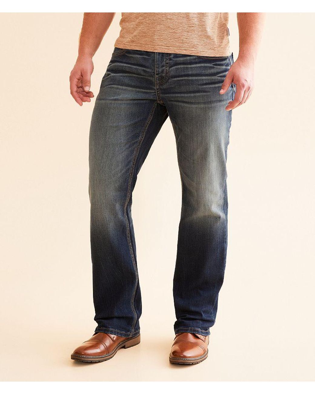 BKE Blue Derek Stretch Jean for men