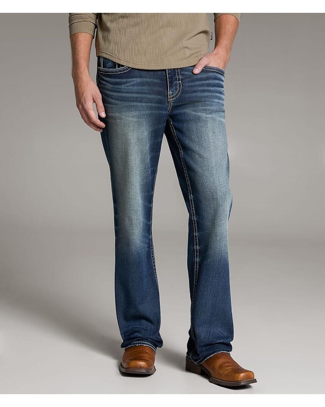 BKE Blue Jake Boot Stretch Jean for men