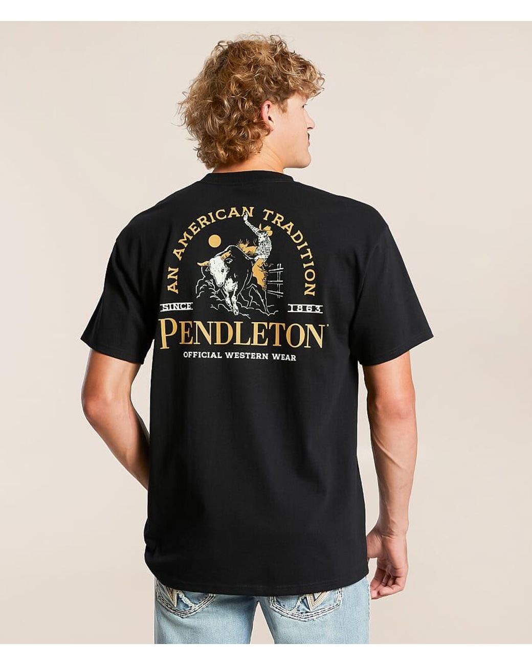Pendleton Black American Tradition T-Shirt for men