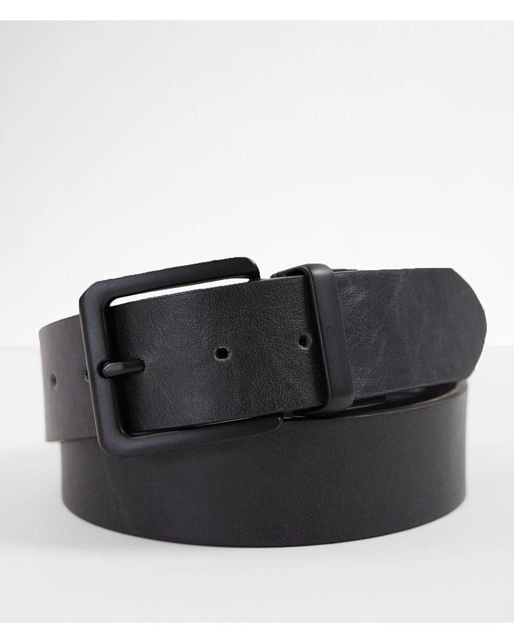 BKE Black Reversible Leather Belt for men