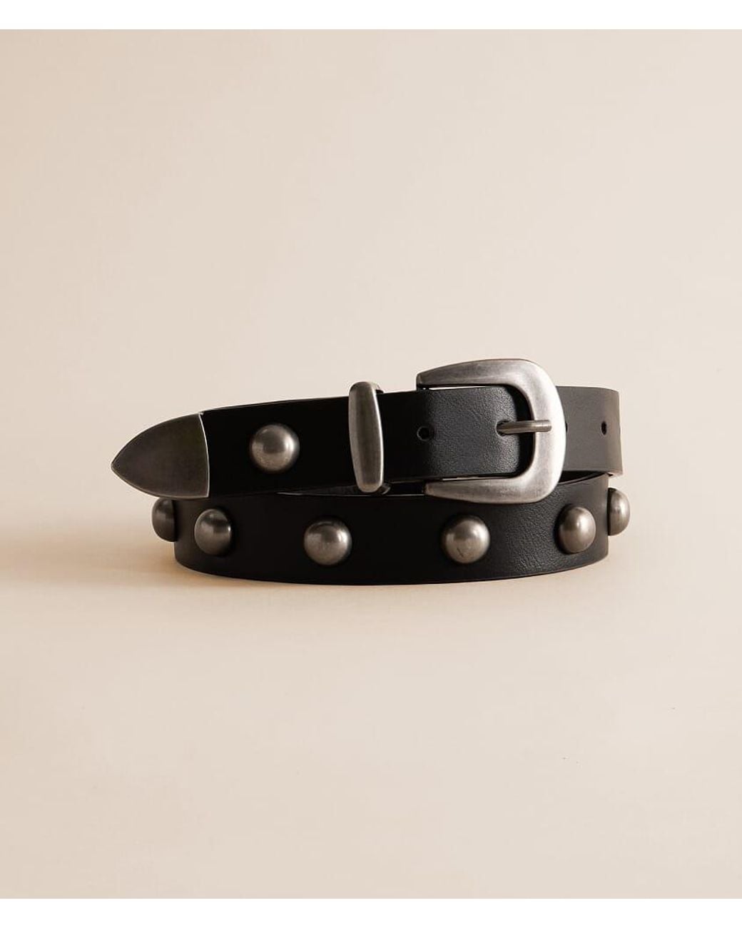 BKE Black Studded Belt