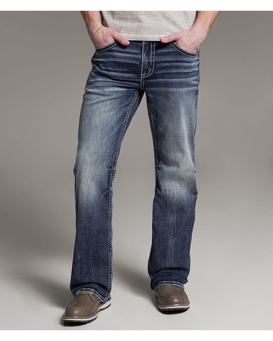 BKE Blue Jake Boot Stretch Jean for men