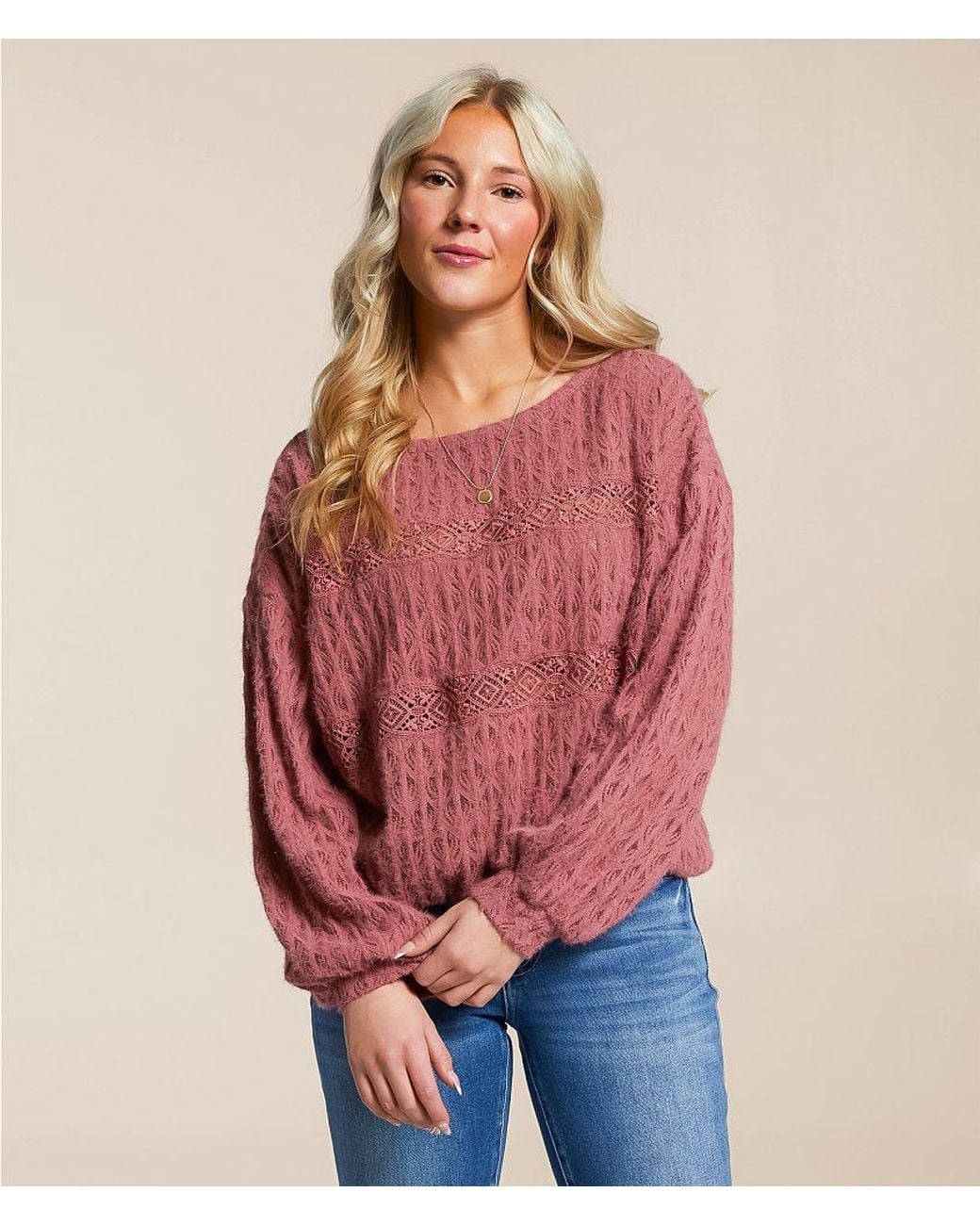 Daytrip Red Lace Top