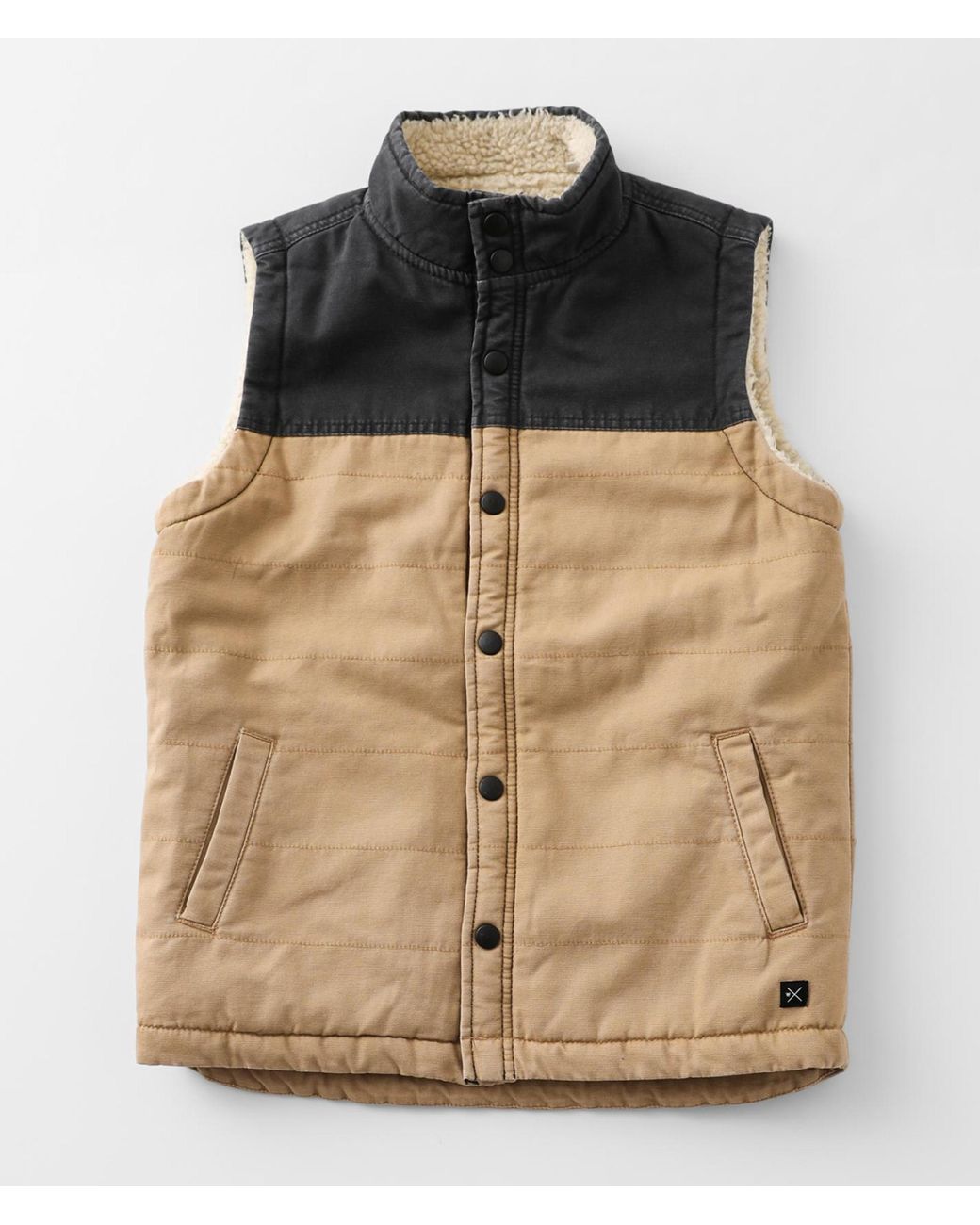 Outpost Makers Canvas Vest - Brown Small, Men's