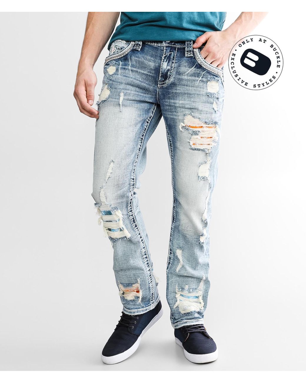 Rock revival 2024 jeans for men