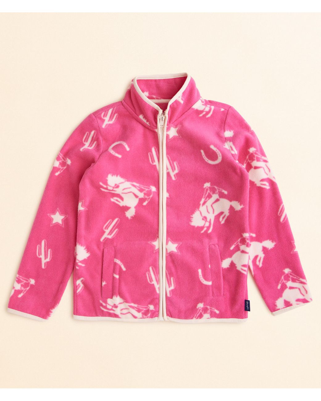 Wrangler Girls' Southwest Pink Sherpa Jacket main image 0
