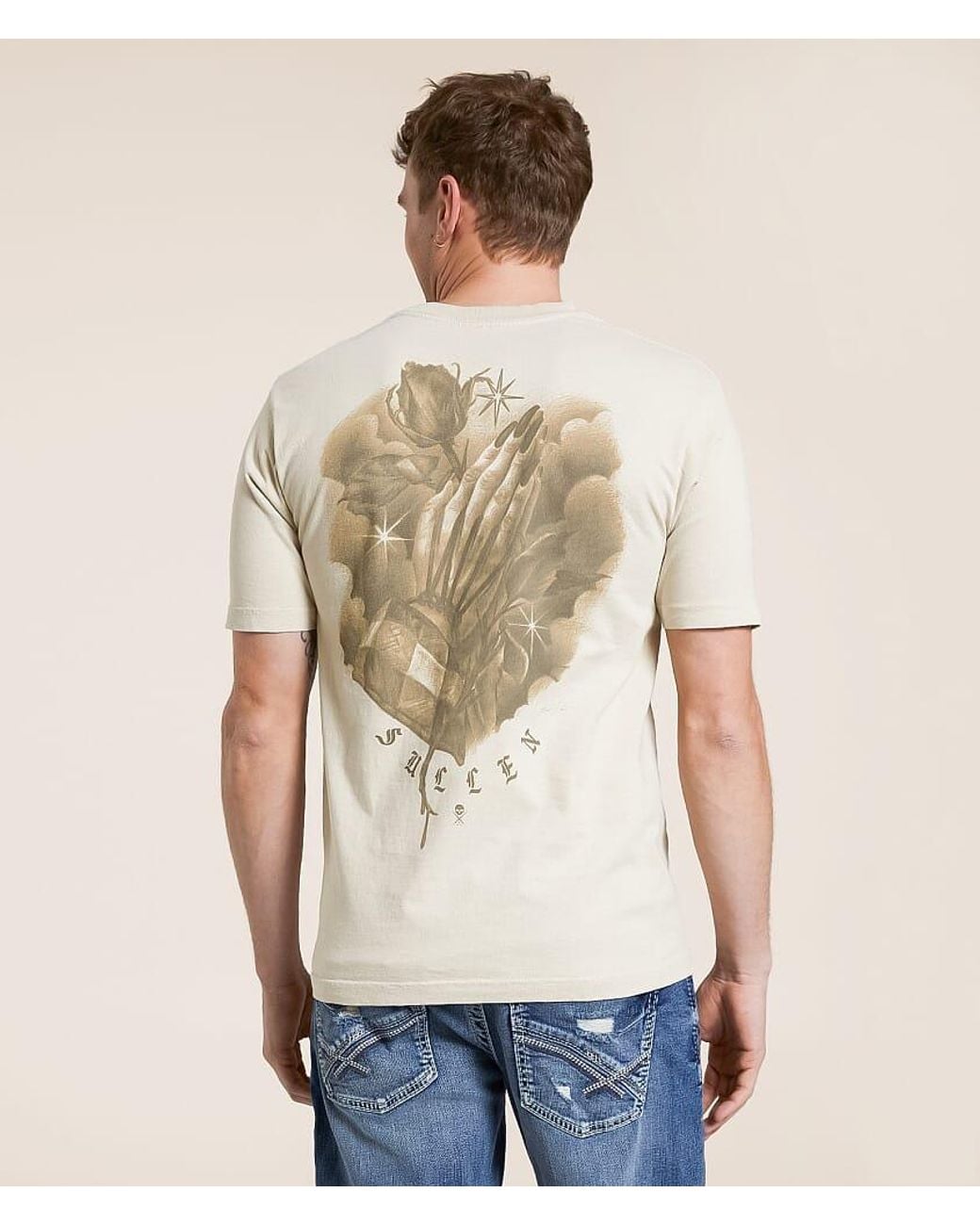 Sullen Natural Prayers T-Shirt for men