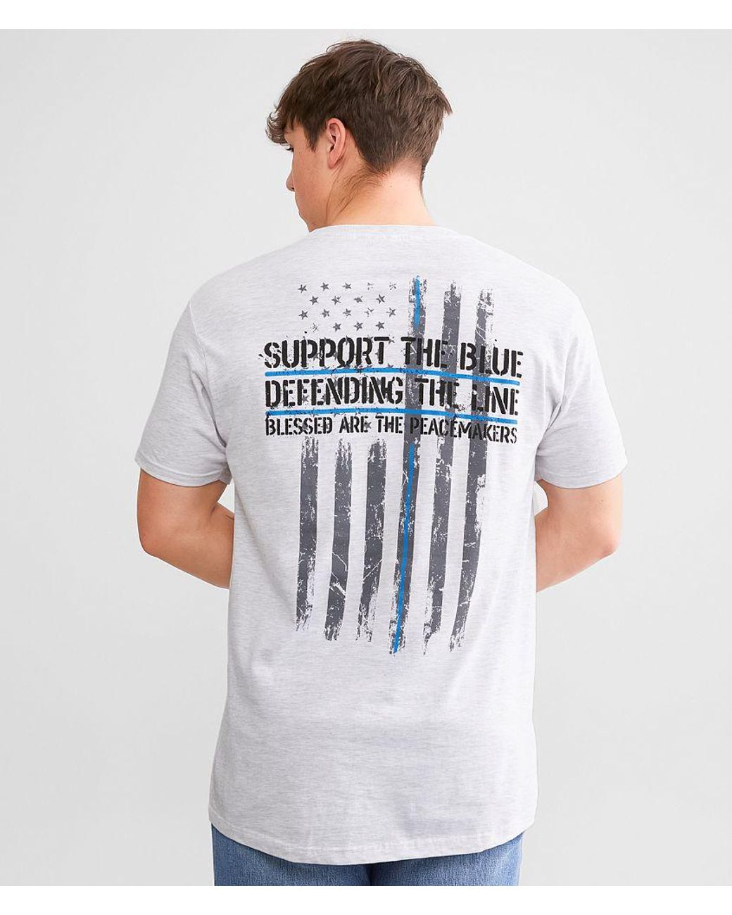 Howitzer White Support T-Shirt for men