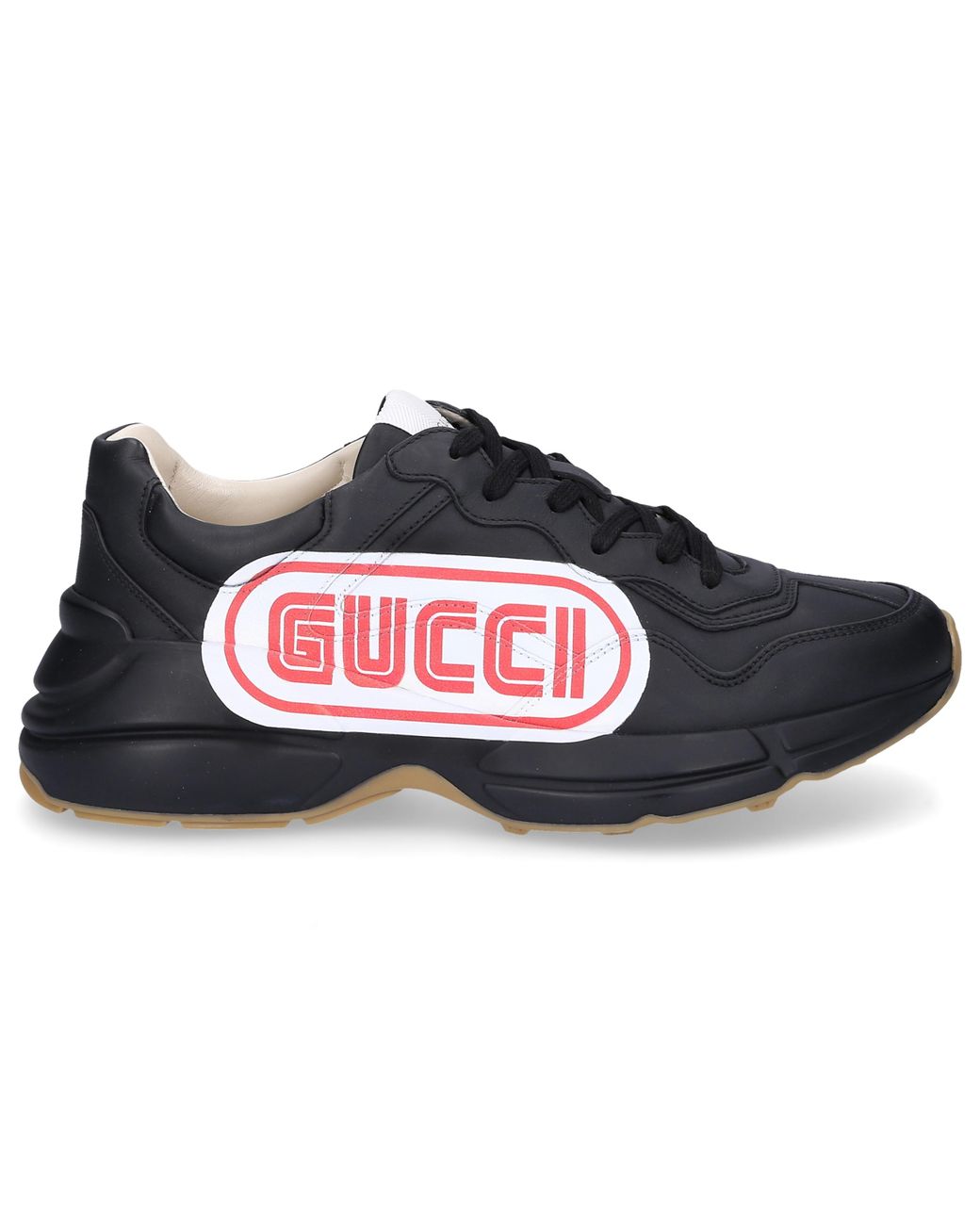 black gucci low tops