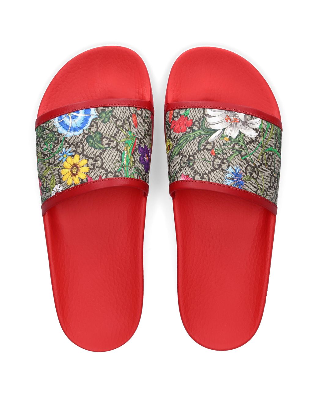 gucci supreme flip flops