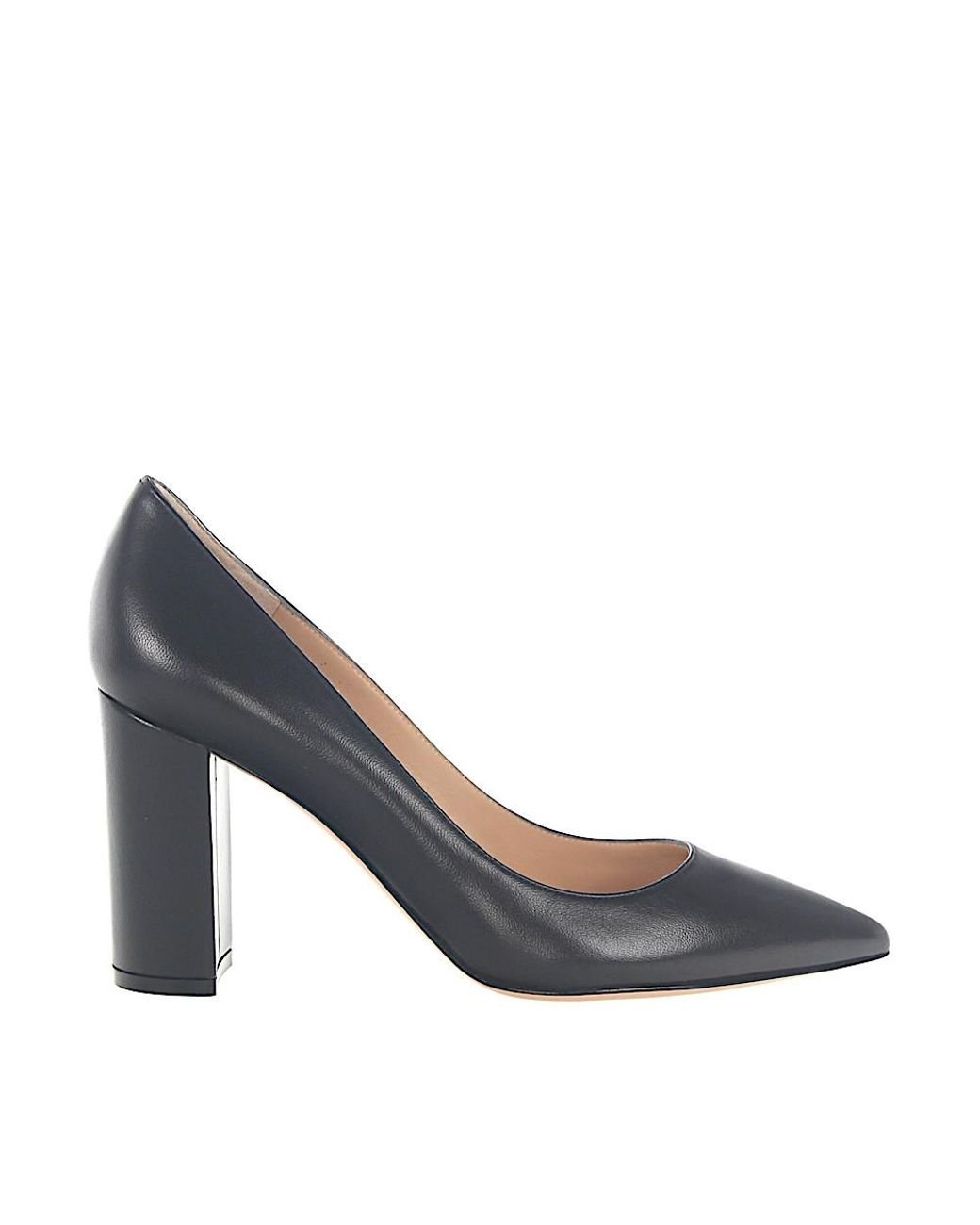 Gianvito Rossi Pumps Piper Pump 85 Leather Black Lyst Canada