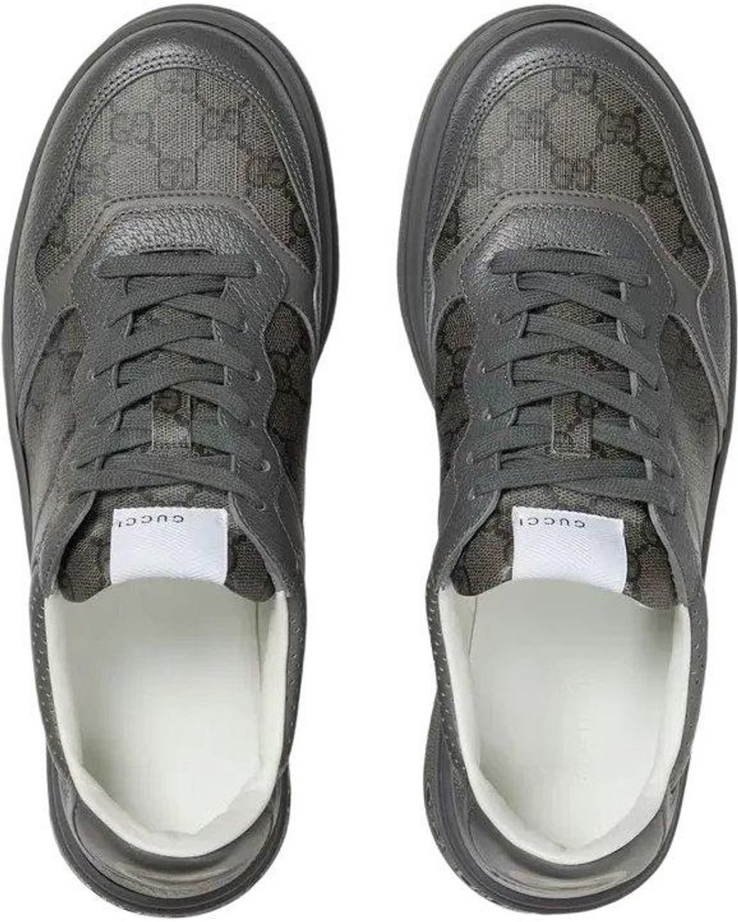 Gucci Low-top Sneakers Chuncky B Calfskin in Black for Men | Lyst