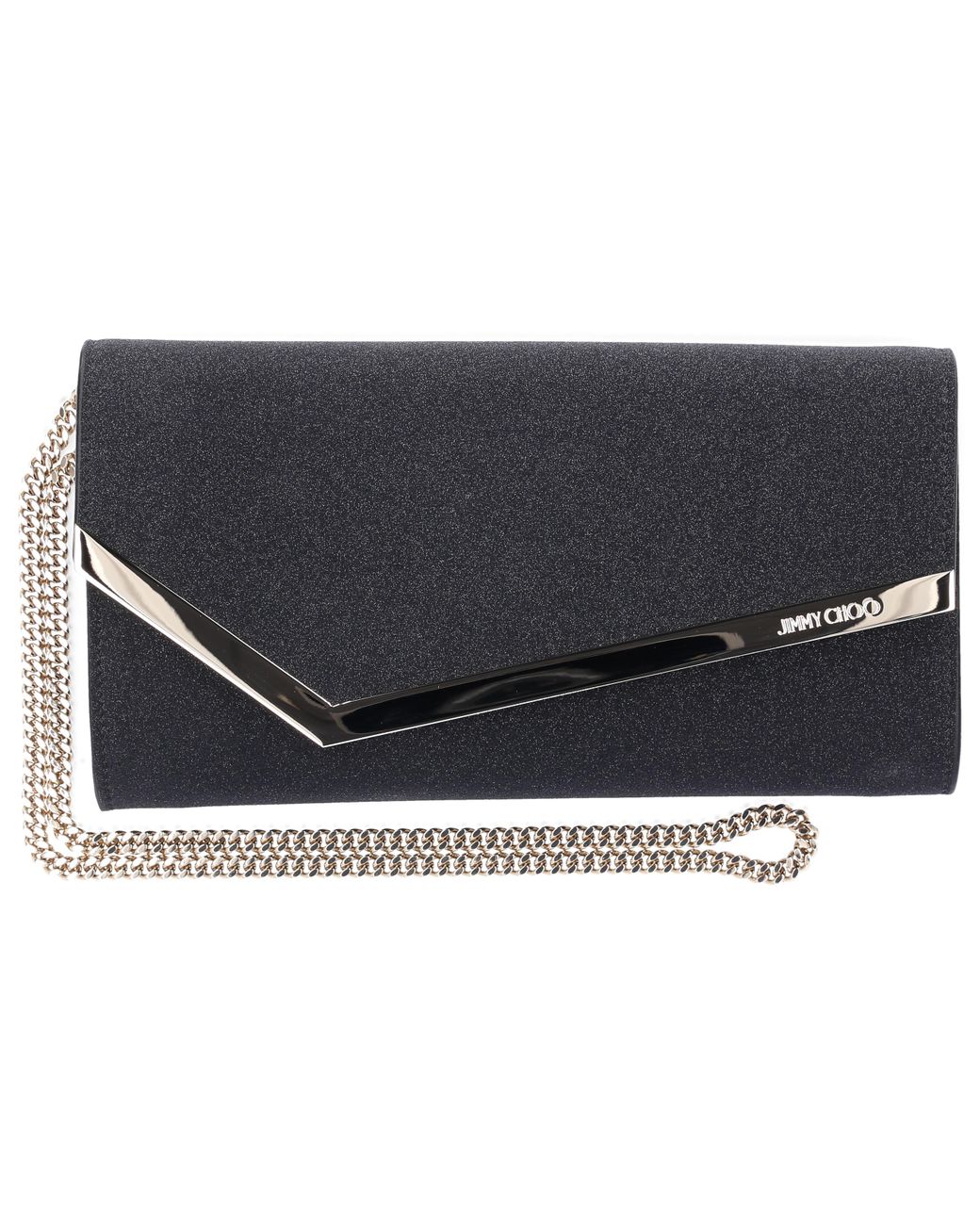 jimmy choo black shoulder bag