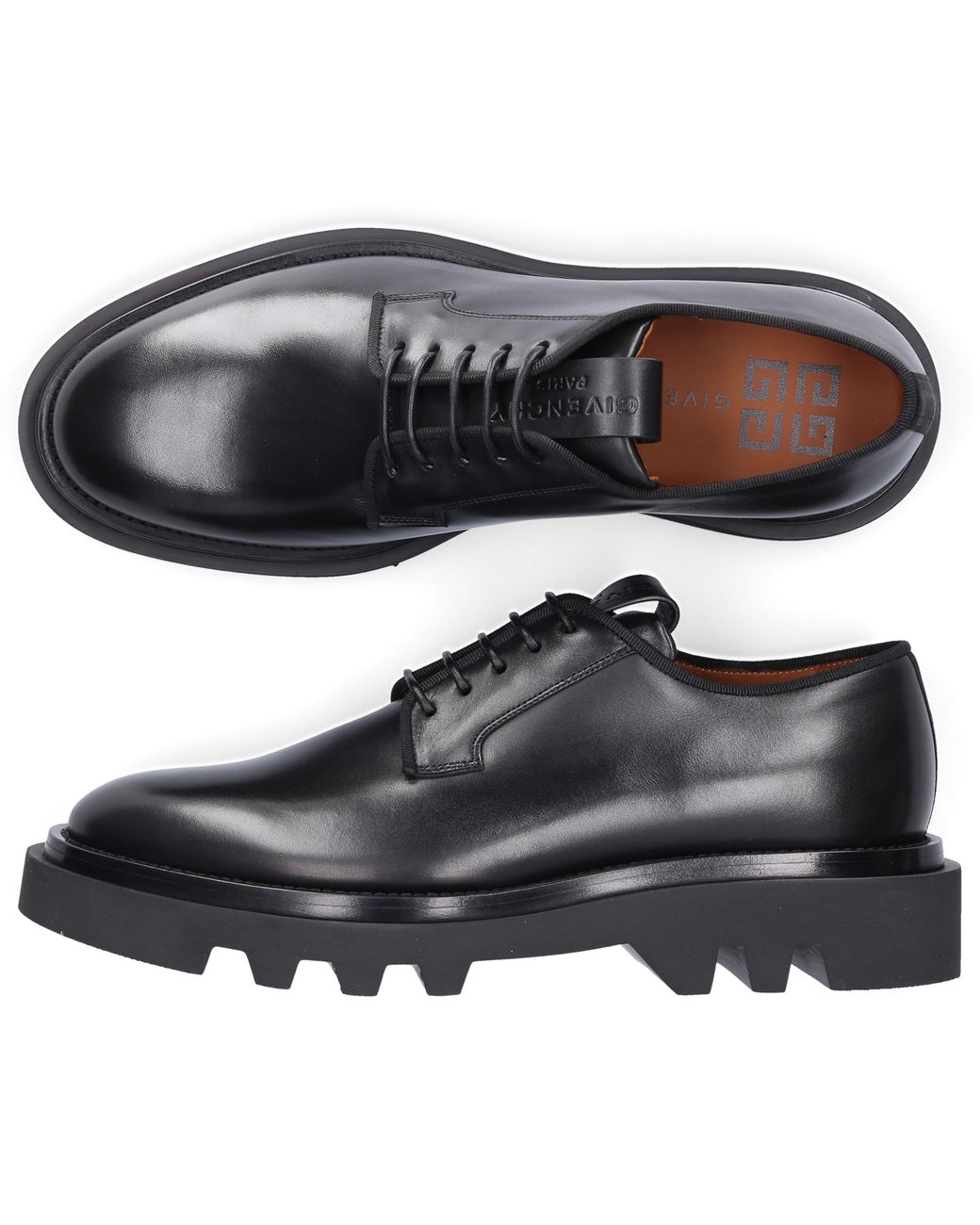 Givenchy Business Shoes Derby Combat Derby in Black for Men | Lyst
