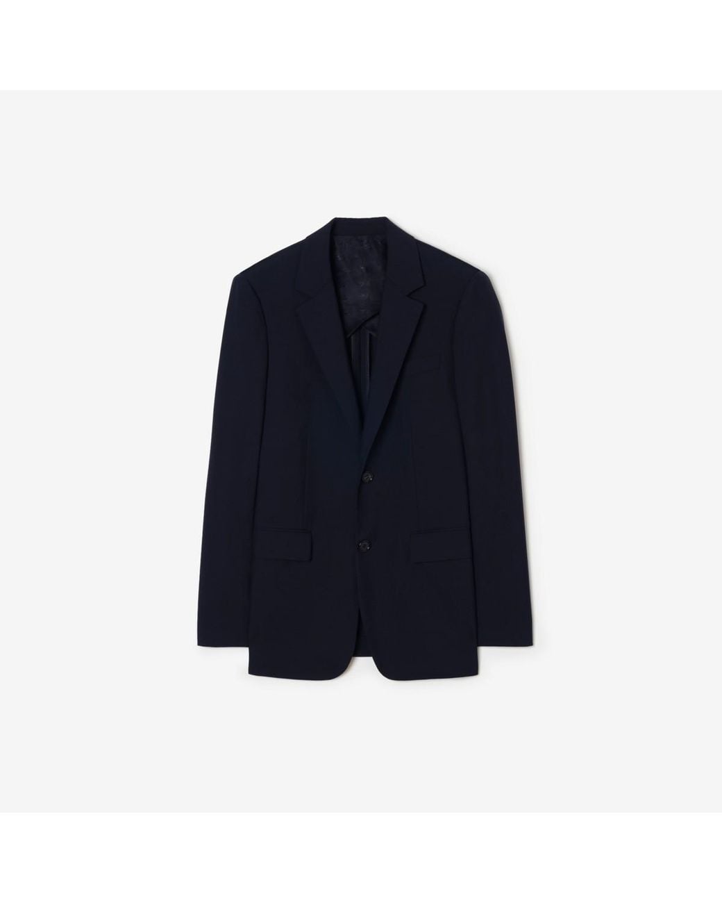 Burberry Blue Wool Bond Tailored Jacket for men
