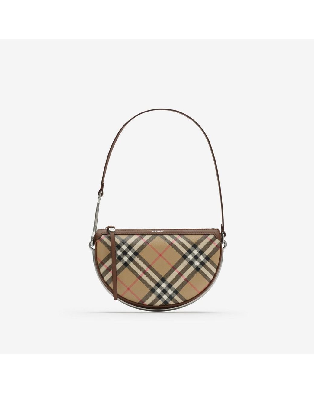Burberry Metallic Small Bridle Saddle Bag