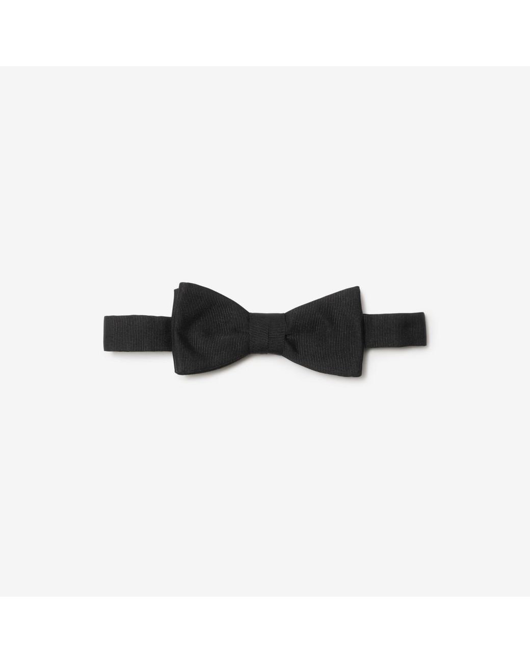 Burberry Black Silk Bow Tie for men