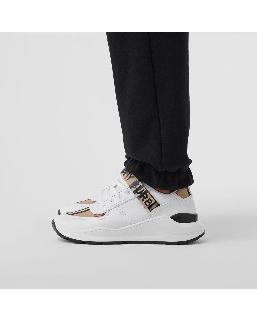 burberry vintage check shoes