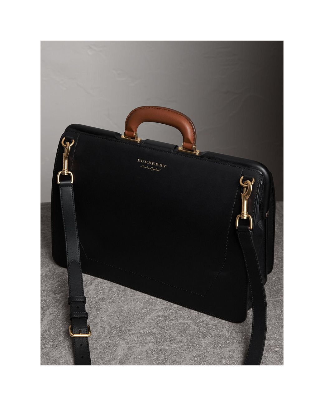 Burberry The Dk88 Doctor s Bag Black Lyst UK