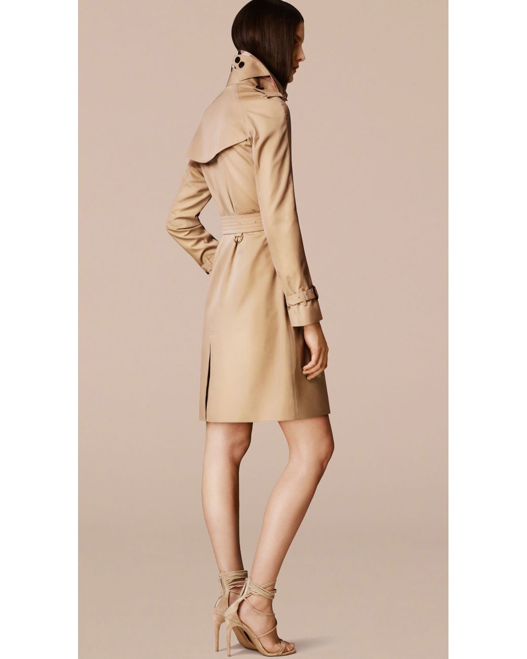 Burberry The Westminster Heritage Trench Coat in Natural | Lyst