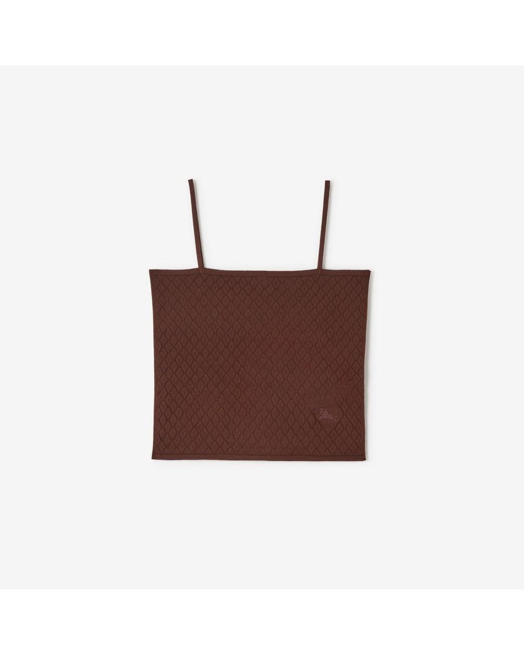 Burberry Brown Silk Blend Camisole