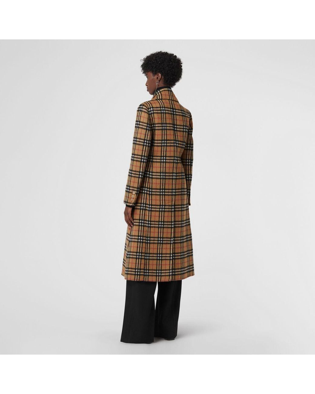Burberry alpaca coat hotsell