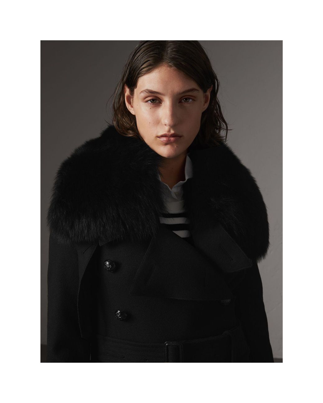 Introducir 72+ imagen burberry fur coat - Abzlocal.mx