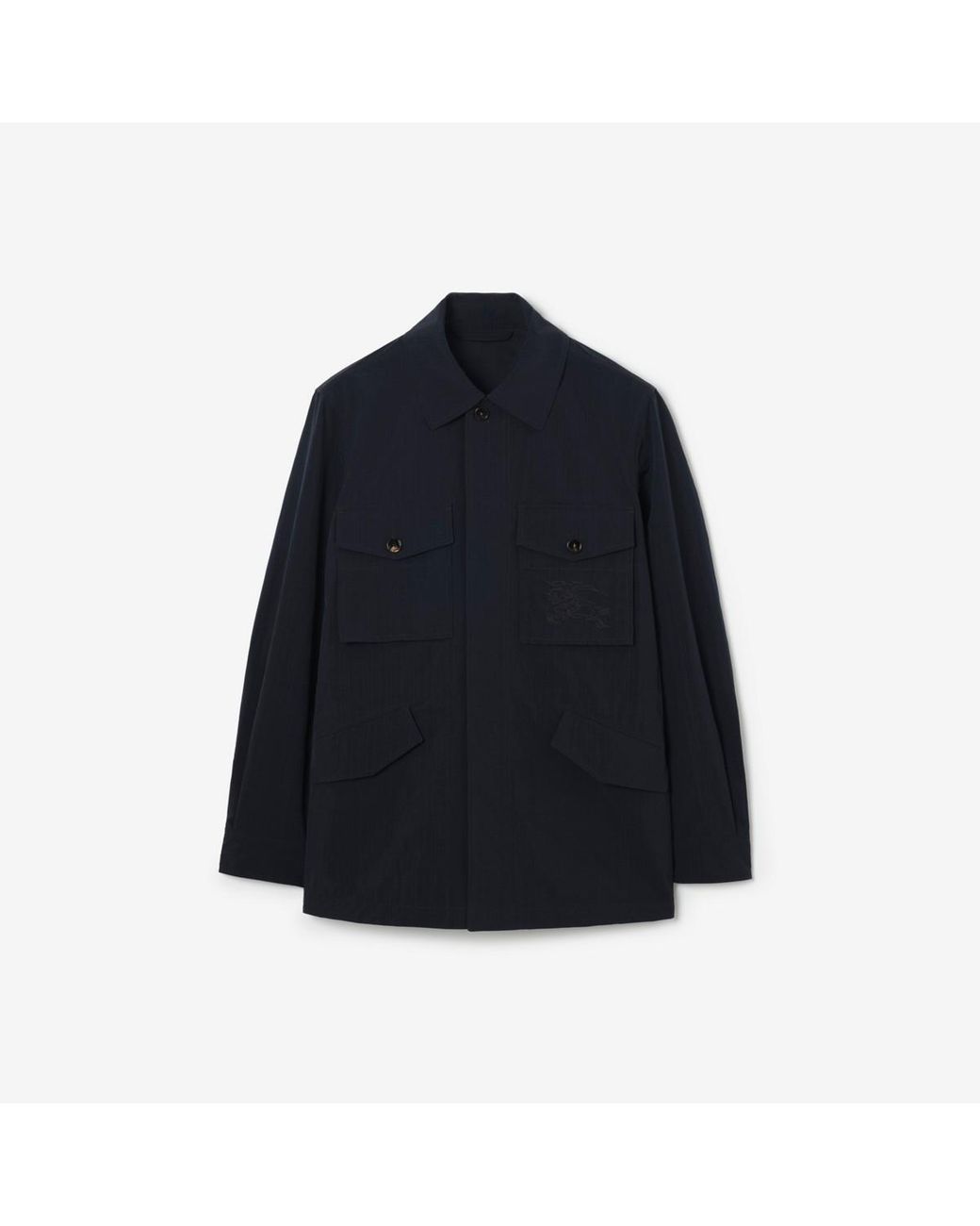 Burberry Blue Nylon Bradmore Jacket for men