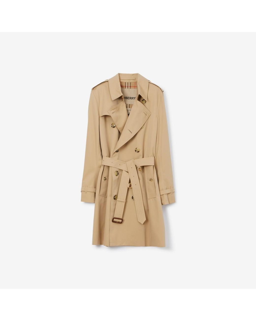 Burberry kensington mid trench clearance coat