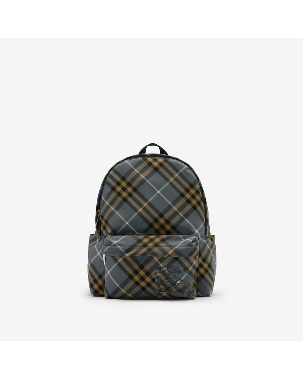 Burberry Small Check Backpack in Green für Herren