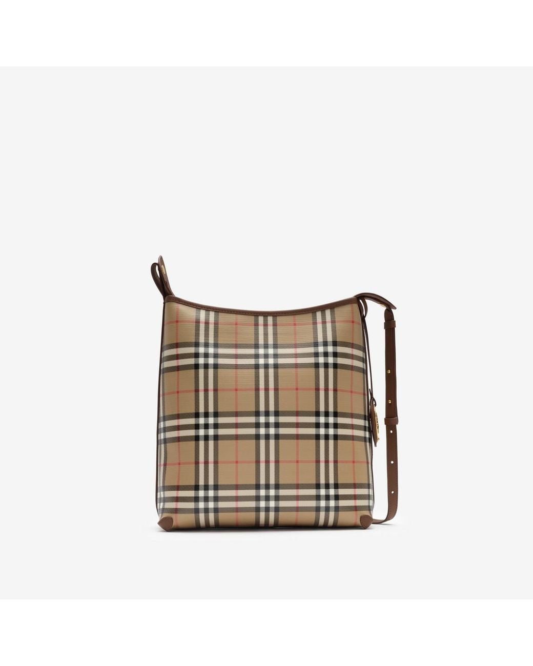 Burberry Multicolor Small Check Shoulder Bag